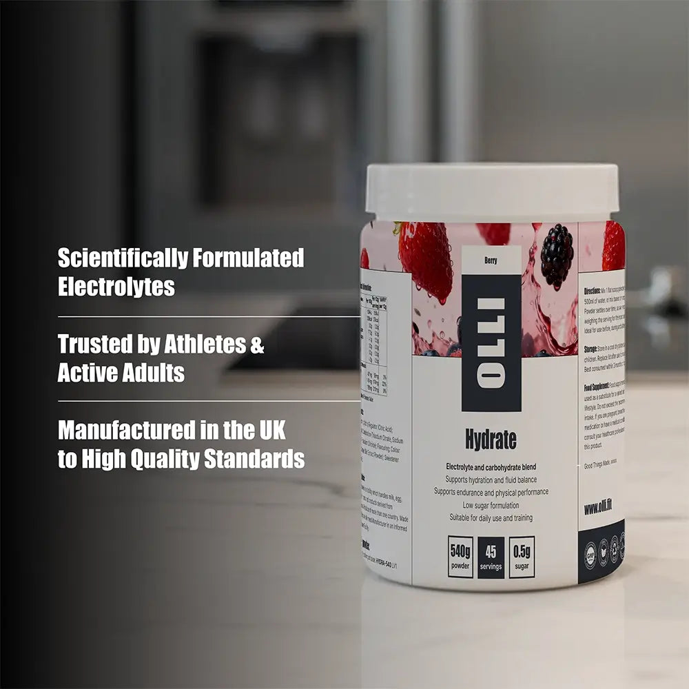 Olli Hydrate electrolyte drink container