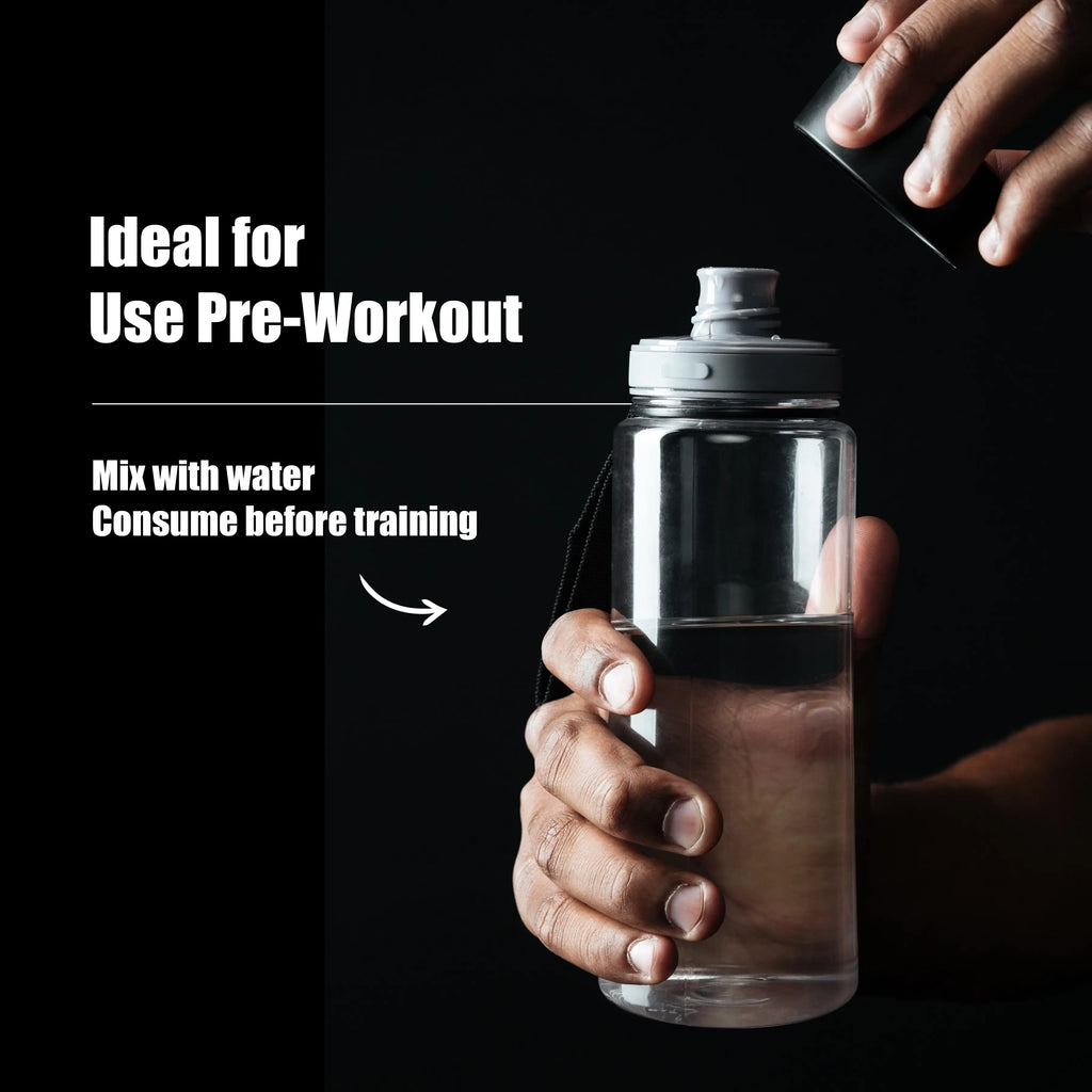 Man using OLLI Nitric Oxide stimulant-free pre-workout as part of a consistent training routine